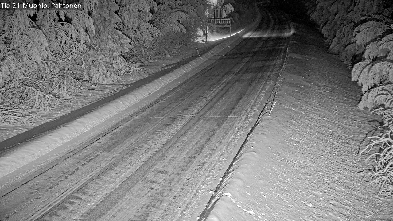 Kelikamerat Kuva Tie 21 Muonio Pahtonen, Muonio, Lappi