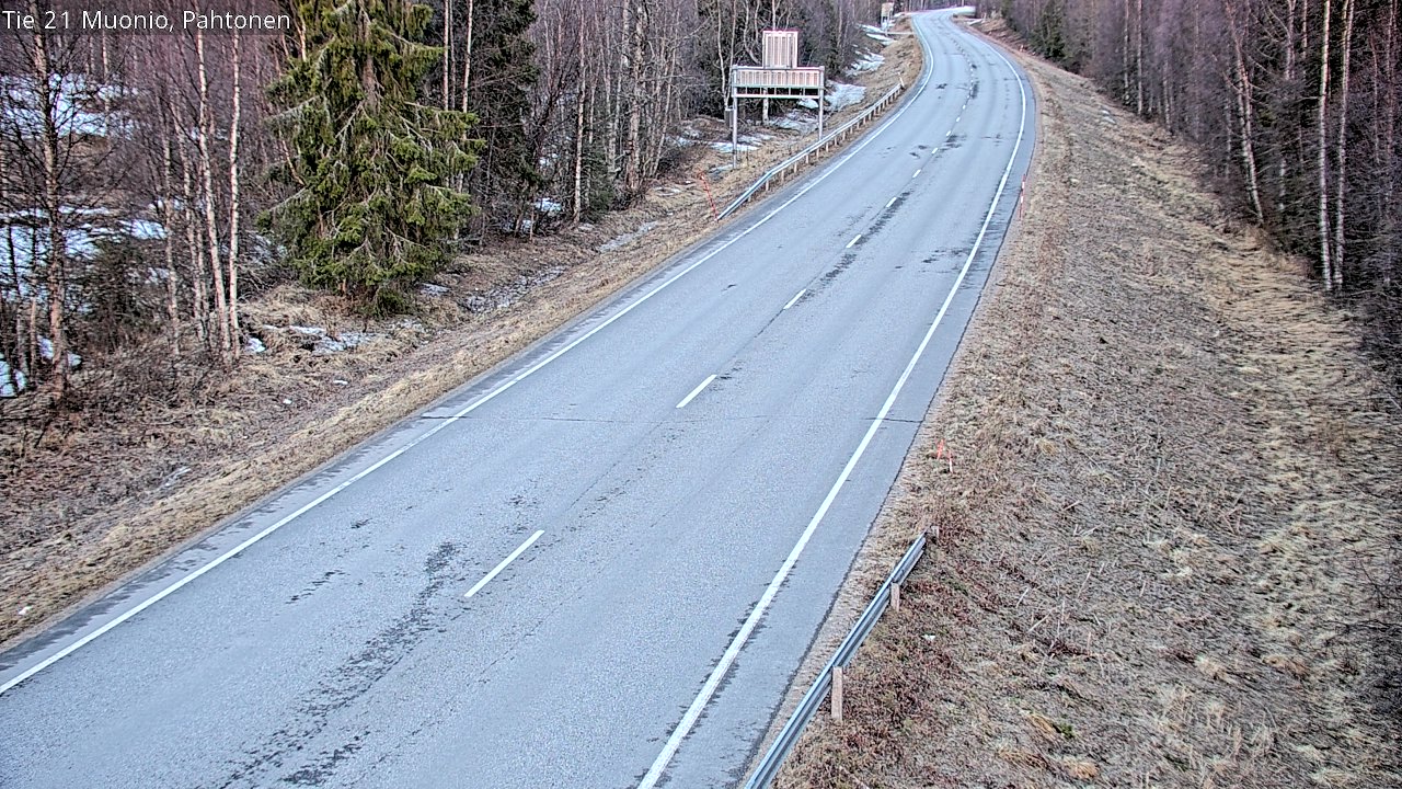 Kelikamerat Kuva Tie 21 Muonio Pahtonen, Muonio, Lappi