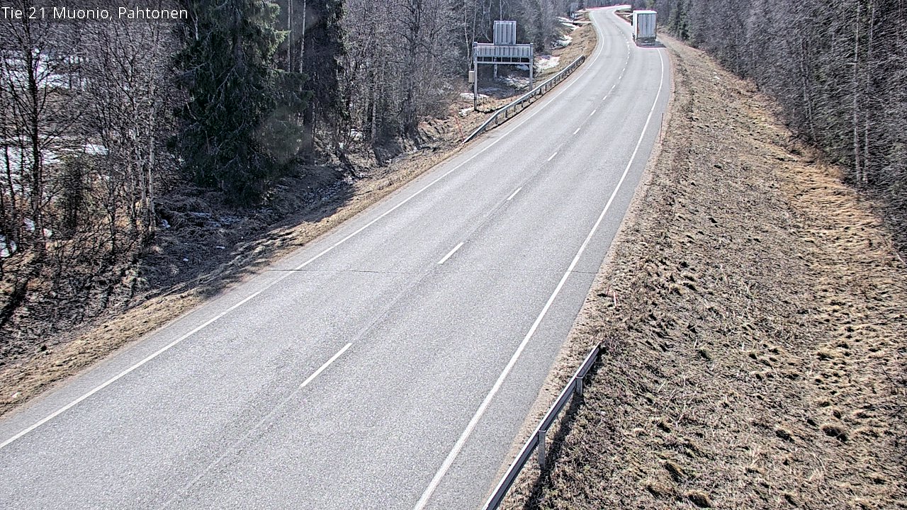 Kelikamerat Kuva Tie 21 Muonio Pahtonen, Muonio, Lappi