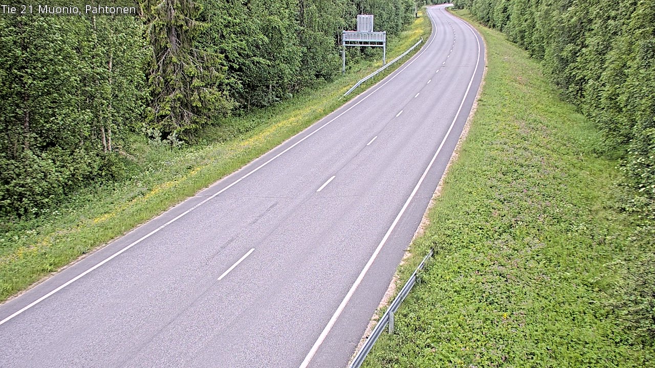 Kelikamerat Kuva Tie 21 Muonio Pahtonen, Muonio, Lappi