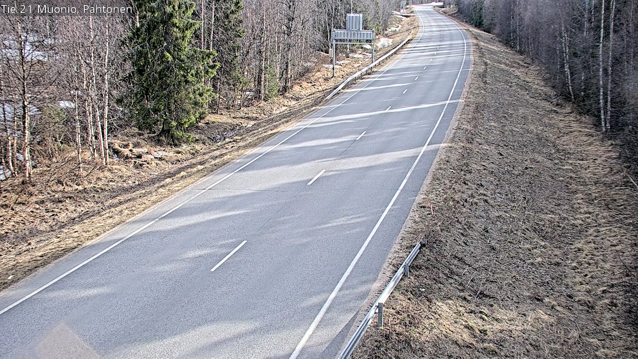 Kelikamerat Kuva Tie 21 Muonio Pahtonen, Muonio, Lappi
