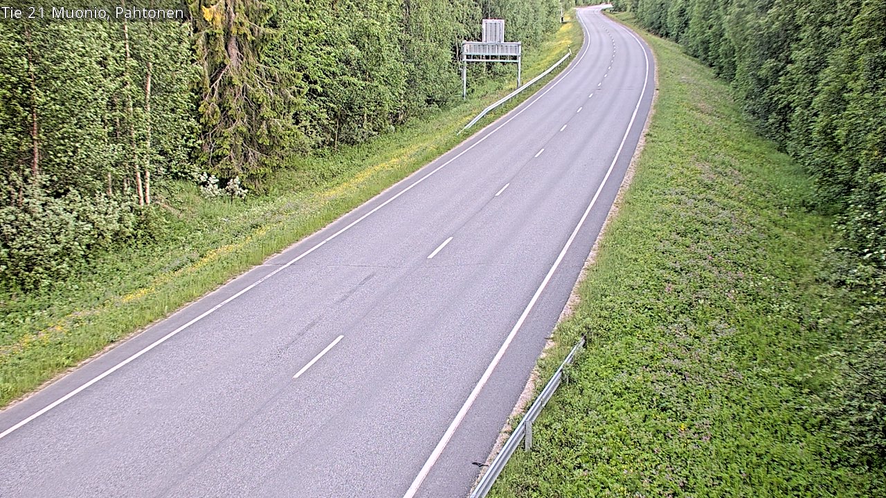 Kelikamerat Kuva Tie 21 Muonio Pahtonen, Muonio, Lappi