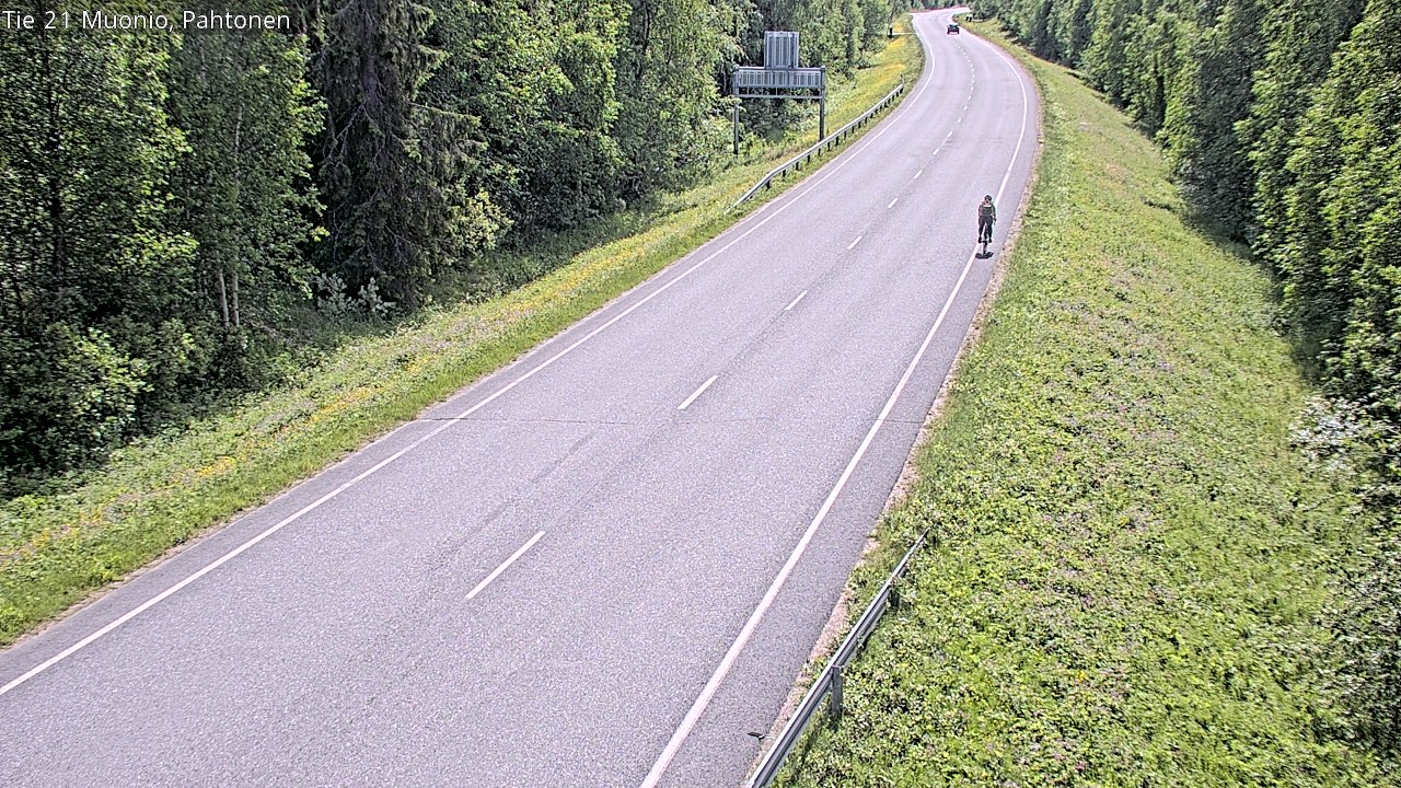 Kelikamerat Kuva Tie 21 Muonio Pahtonen, Muonio, Lappi