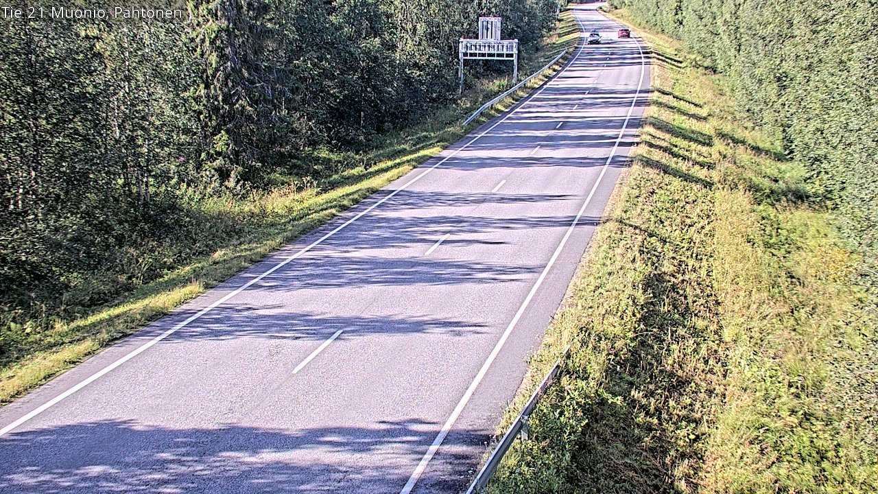 Weather Camera Image Road 21 Muonio Pahtonen, Muonio, Lappi