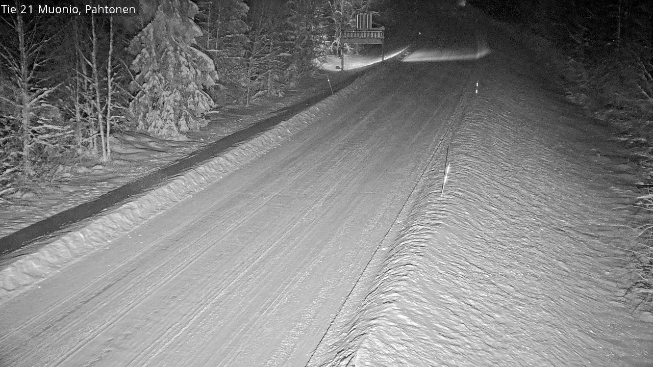 Kelikamerat Kuva Tie 21 Muonio Pahtonen, Muonio, Lappi