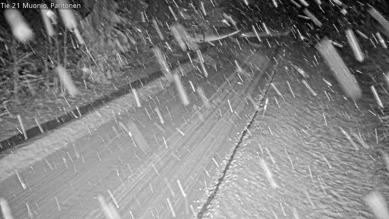 Weather Camera Image Road 21 Muonio Pahtonen, Muonio, Lappi