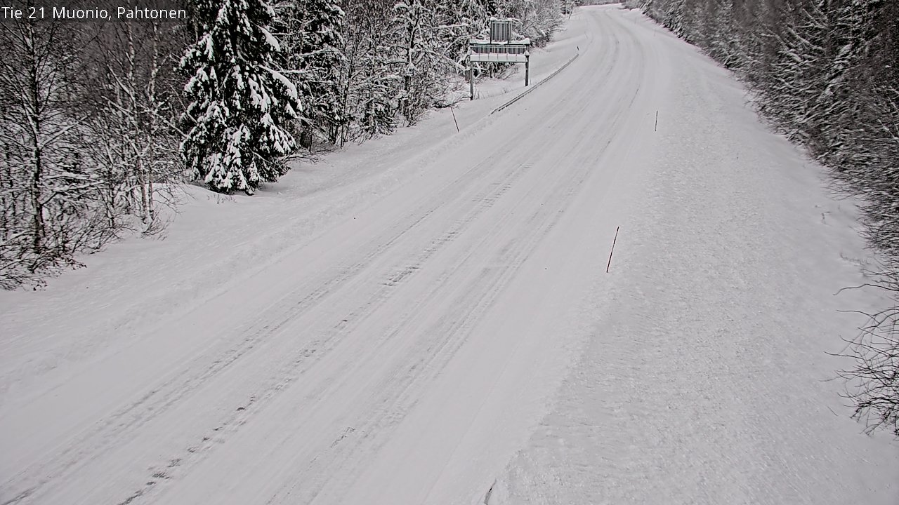 Kelikamerat Kuva Tie 21 Muonio Pahtonen, Muonio, Lappi