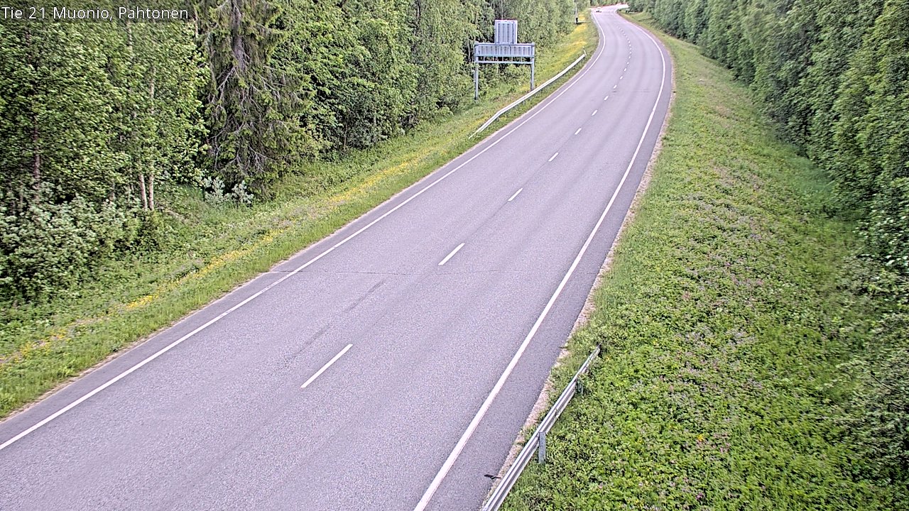 Kelikamerat Kuva Tie 21 Muonio Pahtonen, Muonio, Lappi