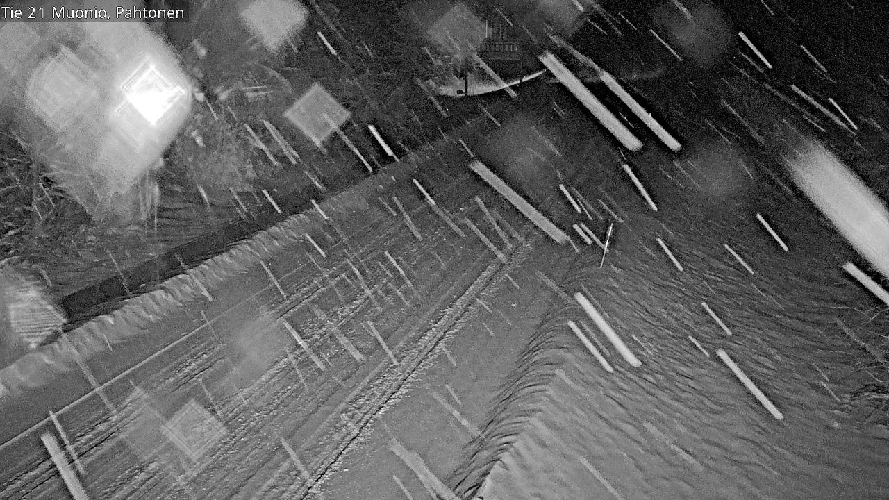 Kelikamerat Kuva Tie 21 Muonio Pahtonen, Muonio, Lappi