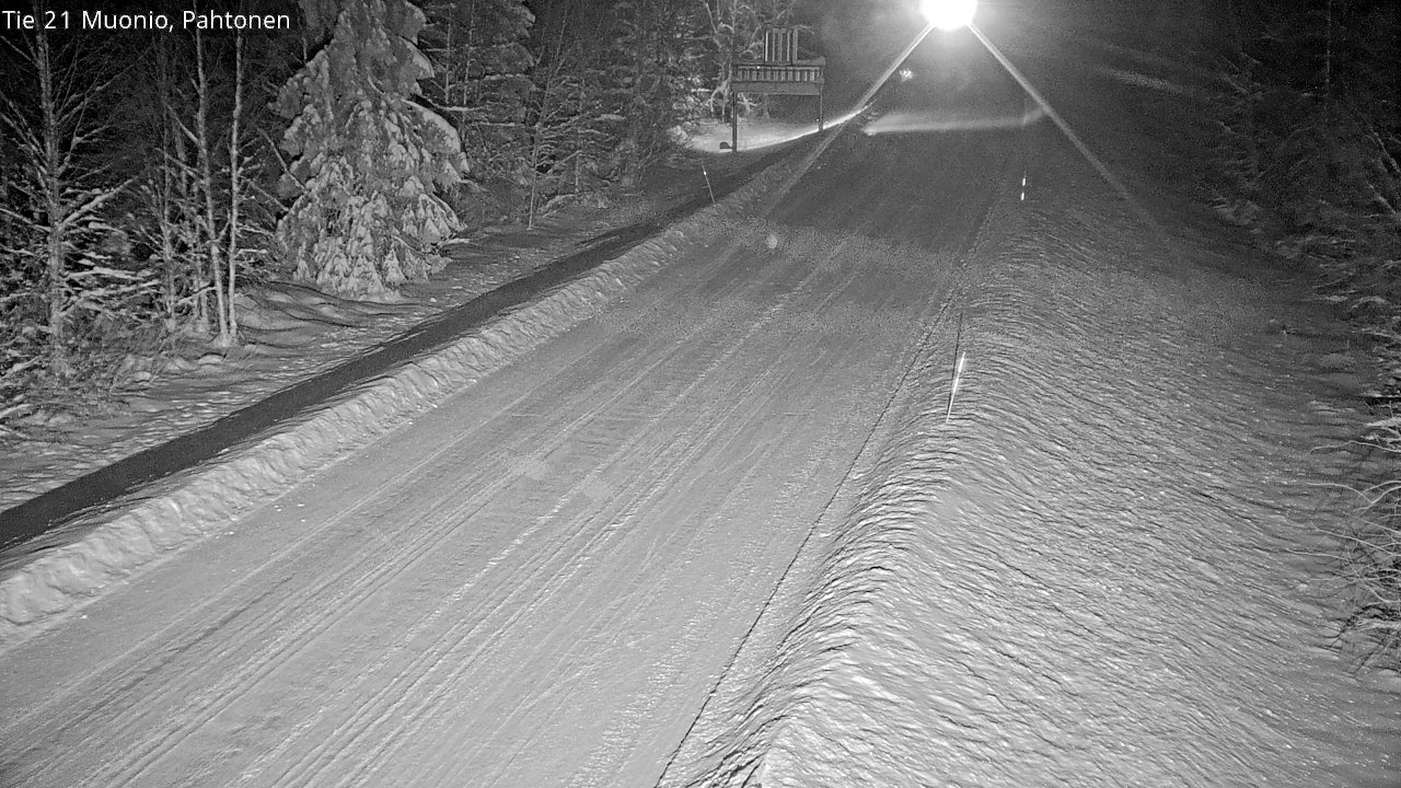 Kelikamerat Kuva Tie 21 Muonio Pahtonen, Muonio, Lappi