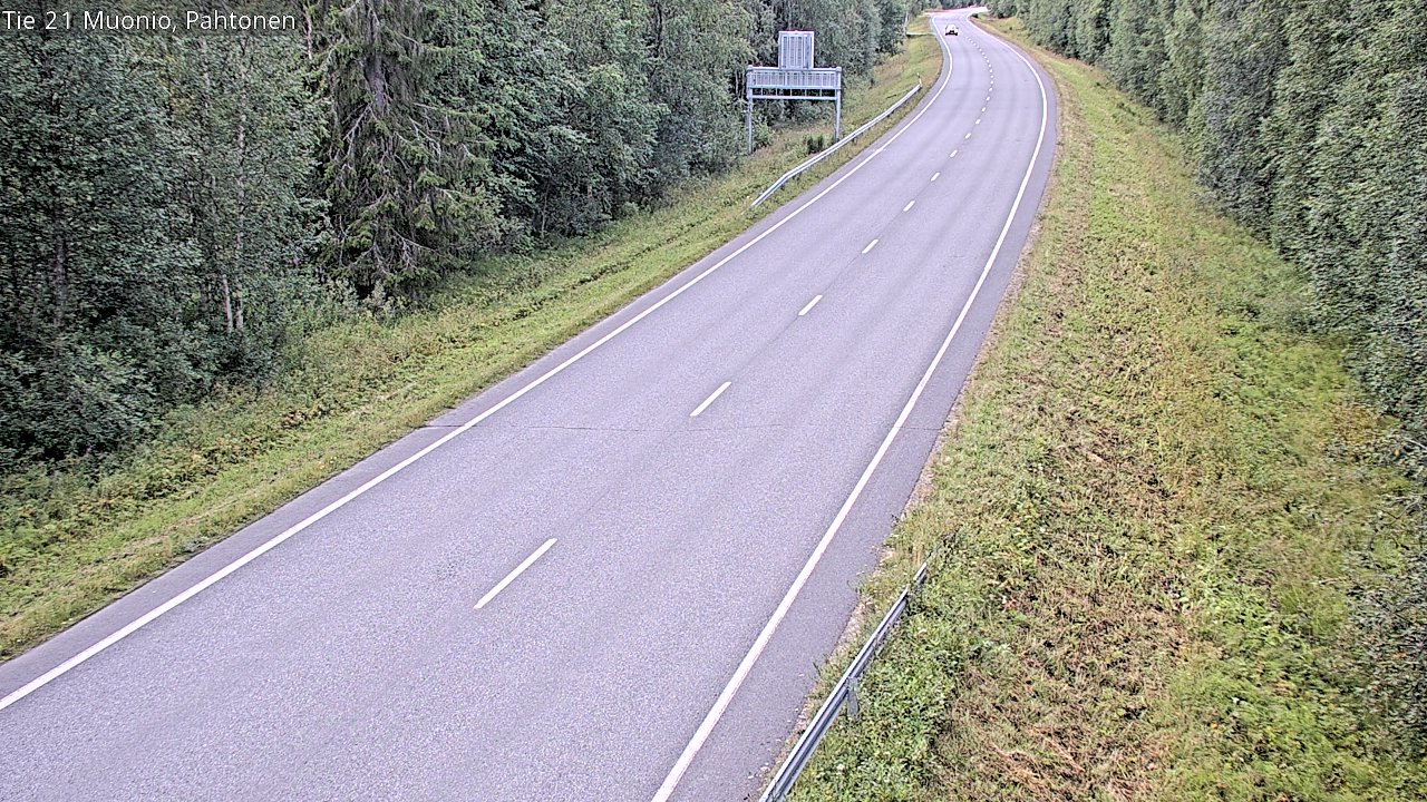 Weather Camera Image Road 21 Muonio Pahtonen, Muonio, Lappi