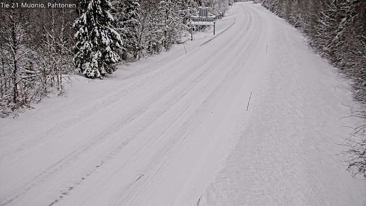 Kelikamerat Kuva Tie 21 Muonio Pahtonen, Muonio, Lappi