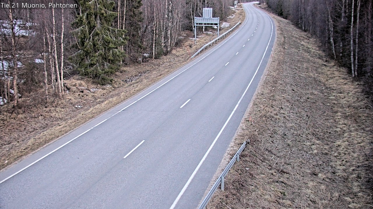 Kelikamerat Kuva Tie 21 Muonio Pahtonen, Muonio, Lappi