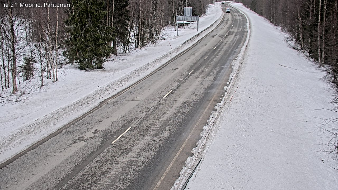 Kelikamerat Kuva Tie 21 Muonio Pahtonen, Muonio, Lappi