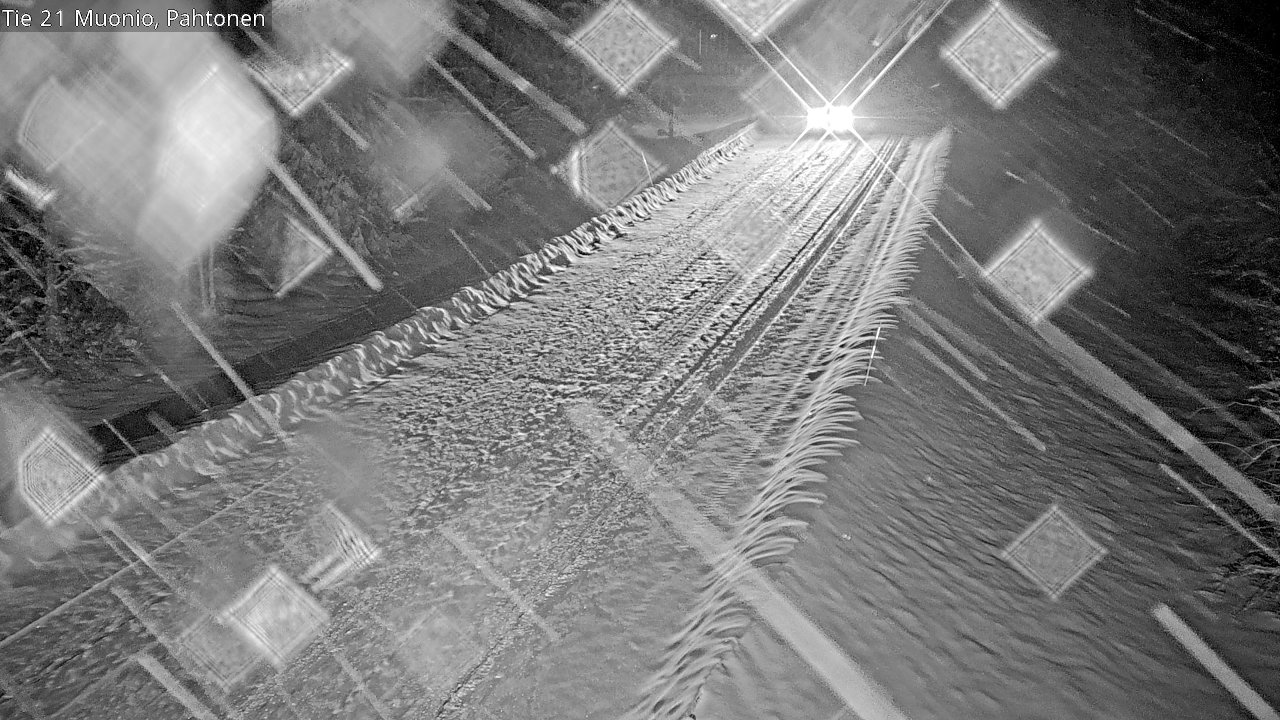 Kelikamerat Kuva Tie 21 Muonio Pahtonen, Muonio, Lappi