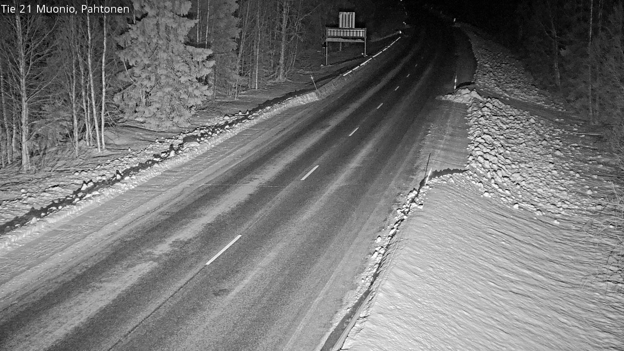 Kelikamerat Kuva Tie 21 Muonio Pahtonen, Muonio, Lappi