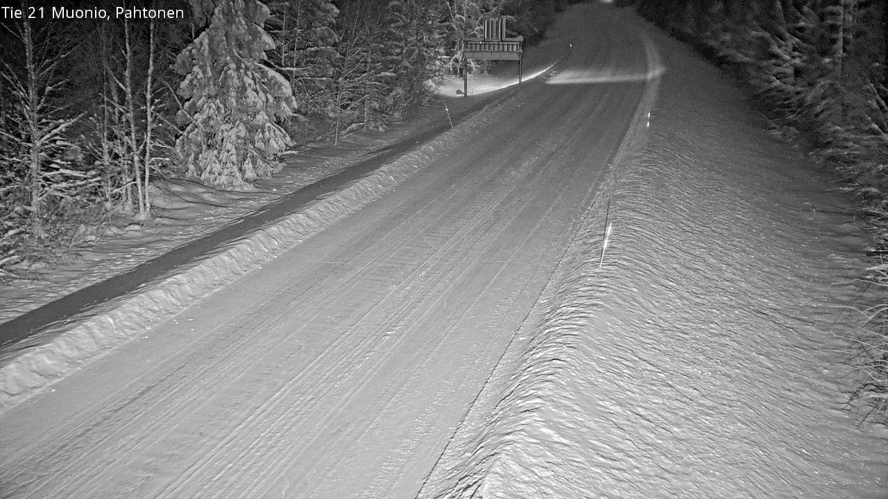 Kelikamerat Kuva Tie 21 Muonio Pahtonen, Muonio, Lappi