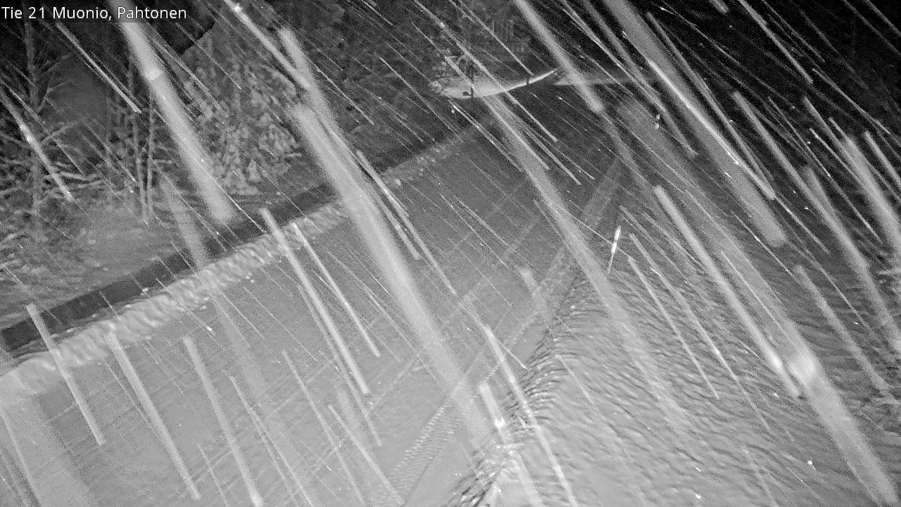 Kelikamerat Kuva Tie 21 Muonio Pahtonen, Muonio, Lappi