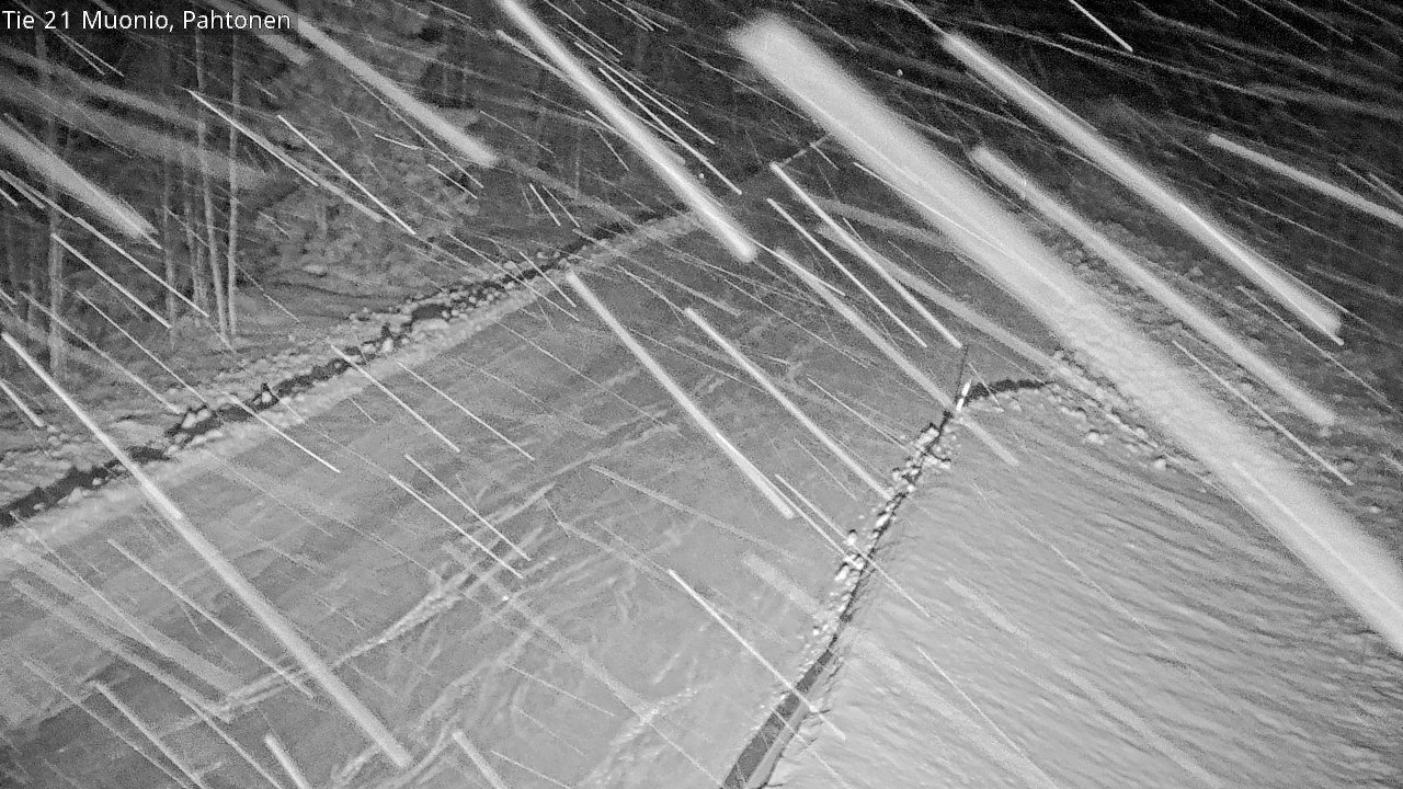 Kelikamerat Kuva Tie 21 Muonio Pahtonen, Muonio, Lappi