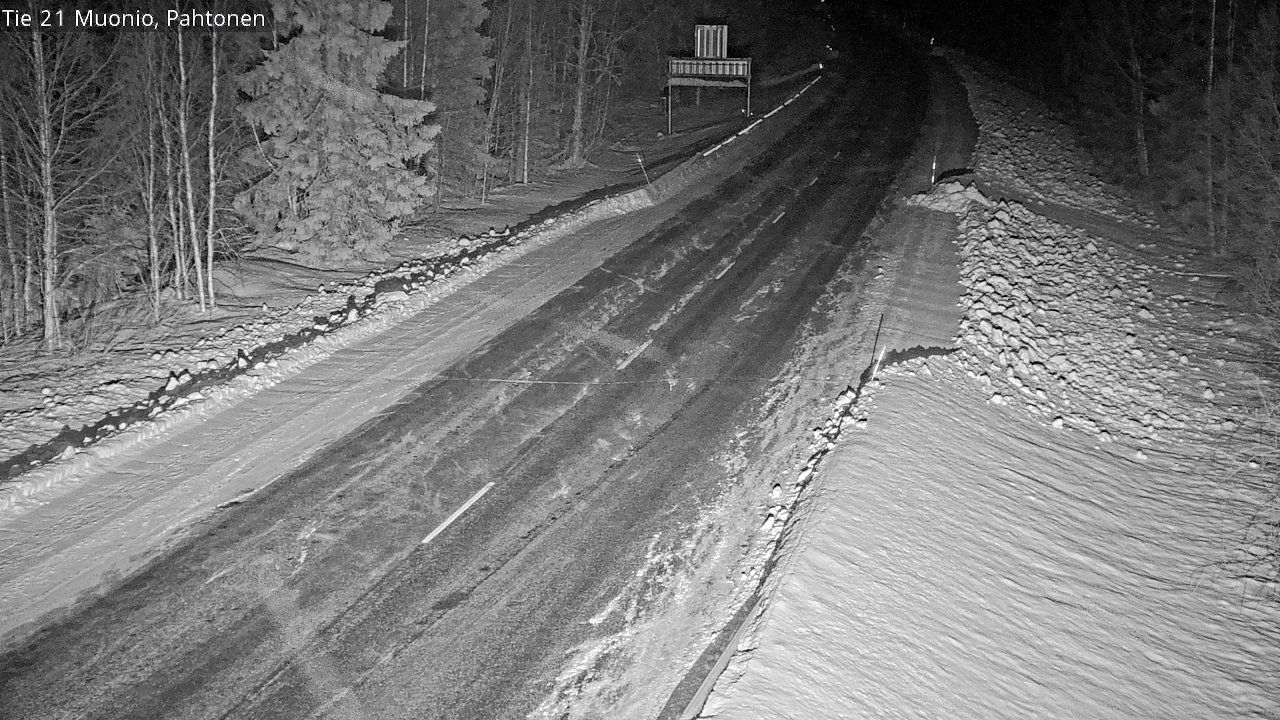 Kelikamerat Kuva Tie 21 Muonio Pahtonen, Muonio, Lappi