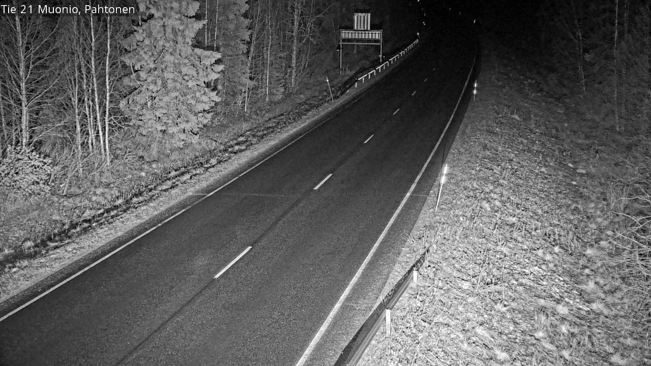 Kelikamerat Kuva Tie 21 Muonio Pahtonen, Muonio, Lappi