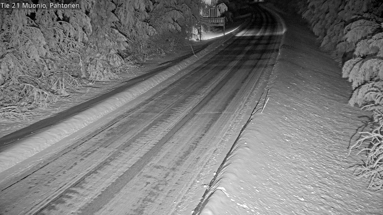 Kelikamerat Kuva Tie 21 Muonio Pahtonen, Muonio, Lappi