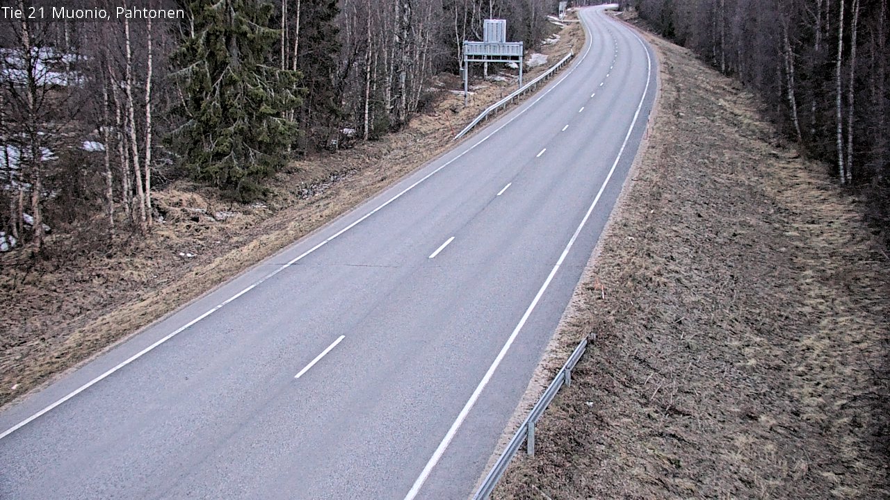 Kelikamerat Kuva Tie 21 Muonio Pahtonen, Muonio, Lappi