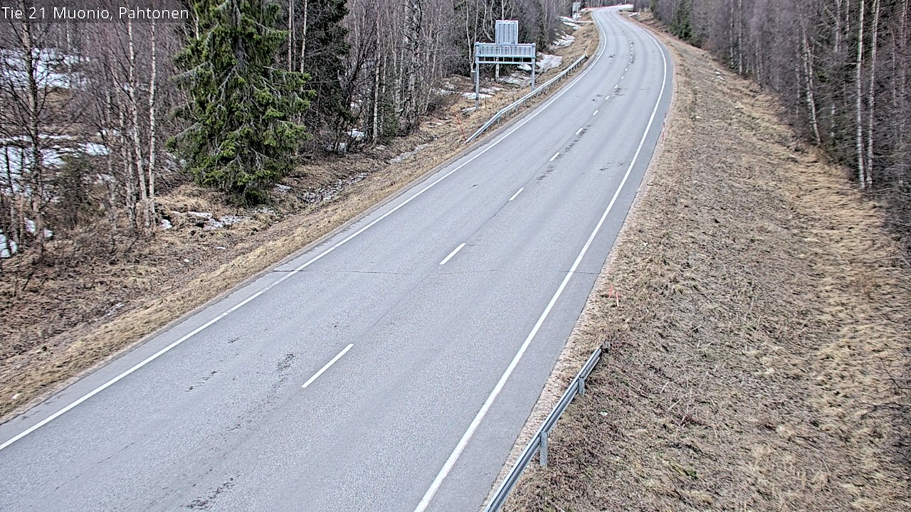 Kelikamerat Kuva Tie 21 Muonio Pahtonen, Muonio, Lappi