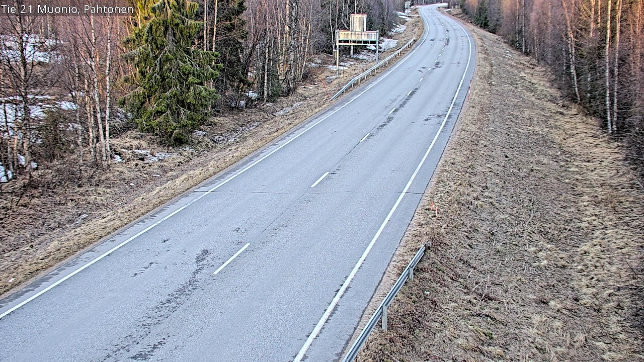Kelikamerat Kuva Tie 21 Muonio Pahtonen, Muonio, Lappi