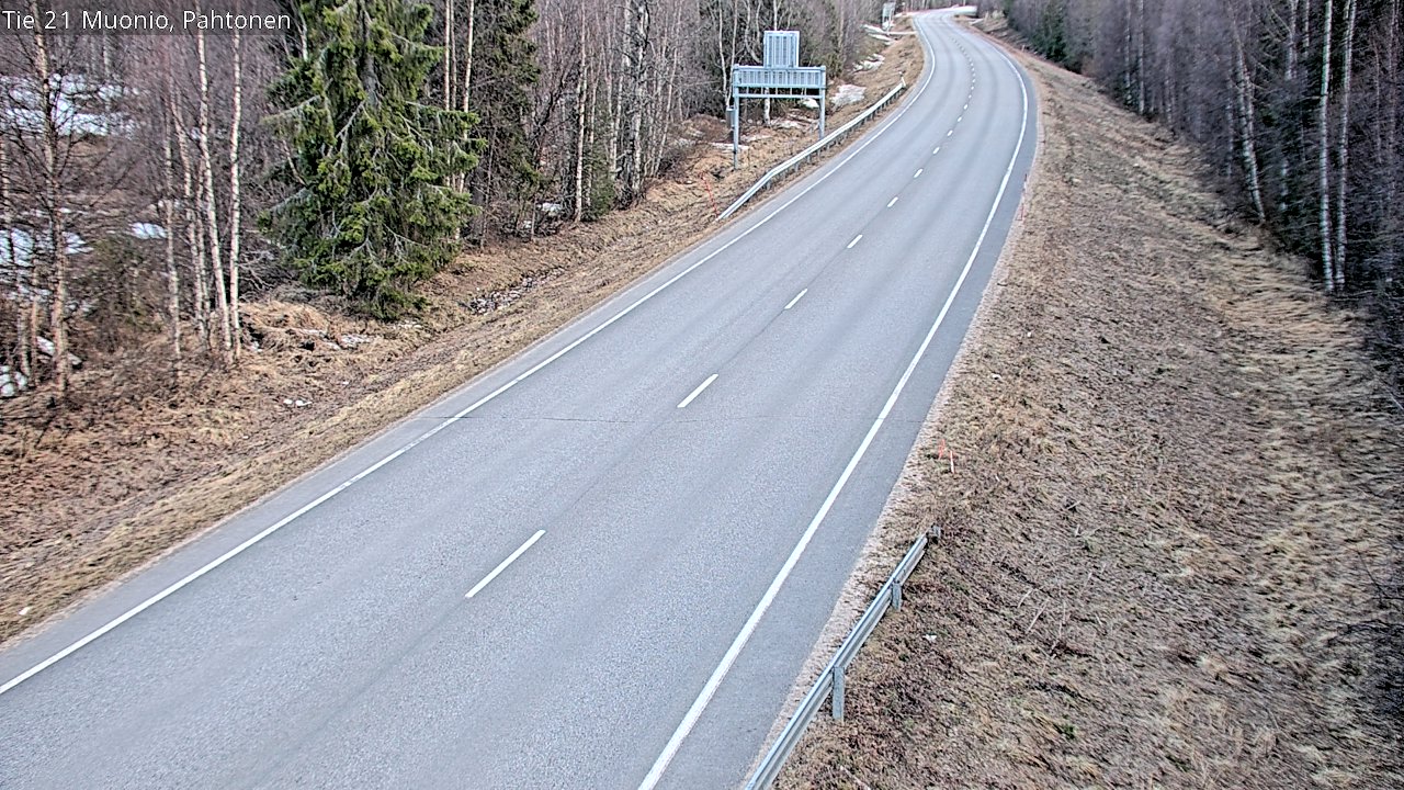 Kelikamerat Kuva Tie 21 Muonio Pahtonen, Muonio, Lappi