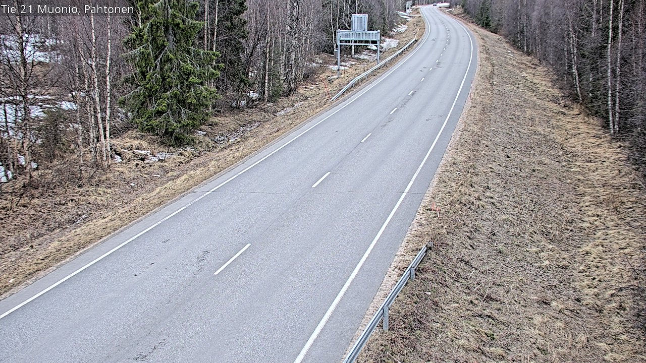 Kelikamerat Kuva Tie 21 Muonio Pahtonen, Muonio, Lappi
