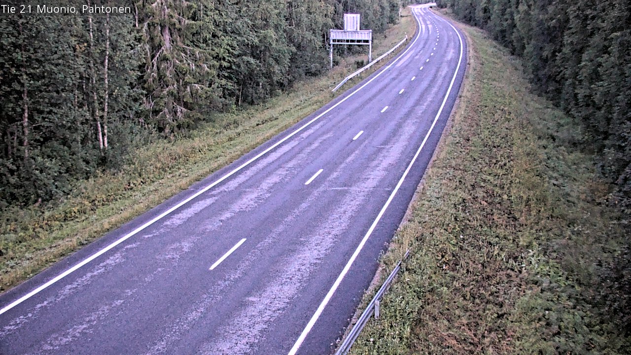 Kelikamerat Kuva Tie 21 Muonio Pahtonen, Muonio, Lappi