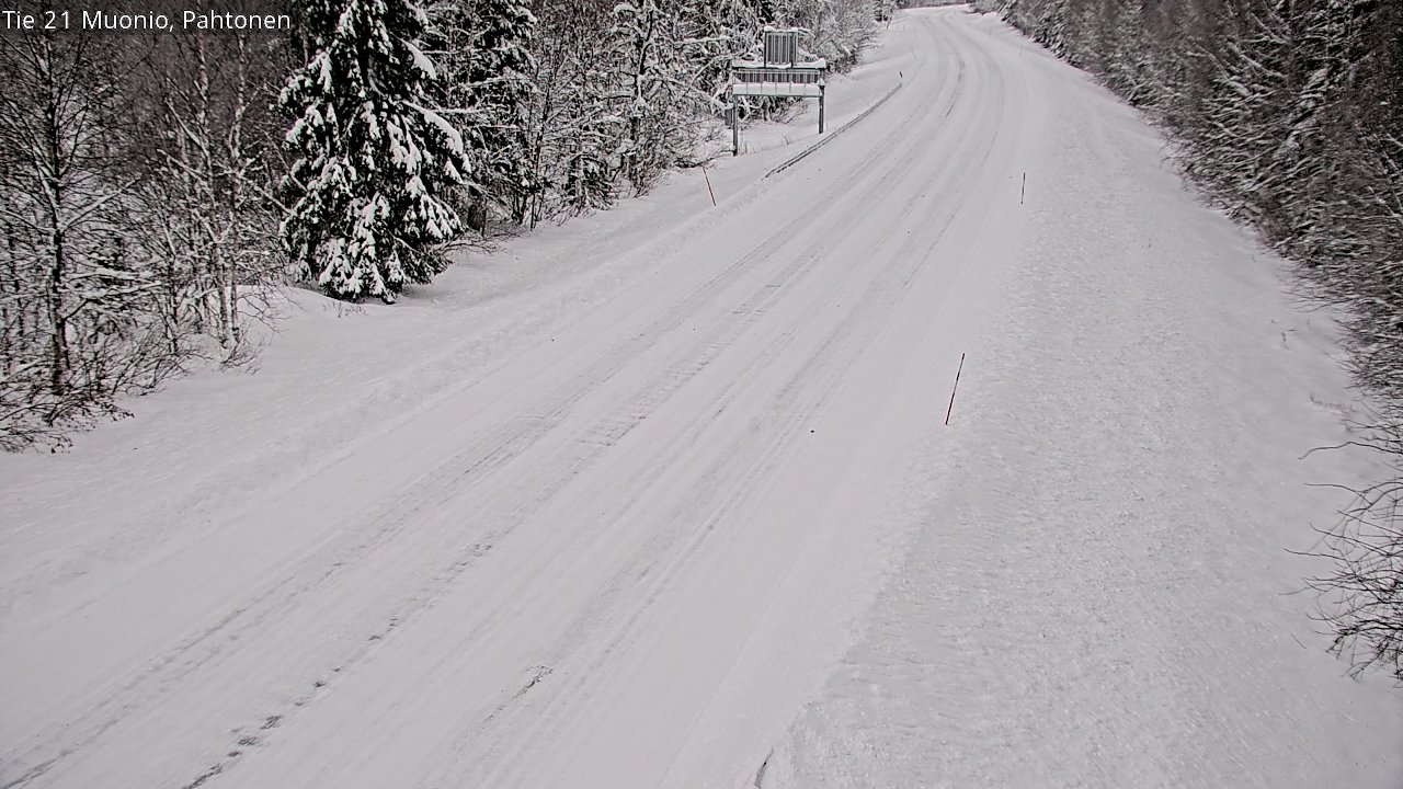 Kelikamerat Kuva Tie 21 Muonio Pahtonen, Muonio, Lappi