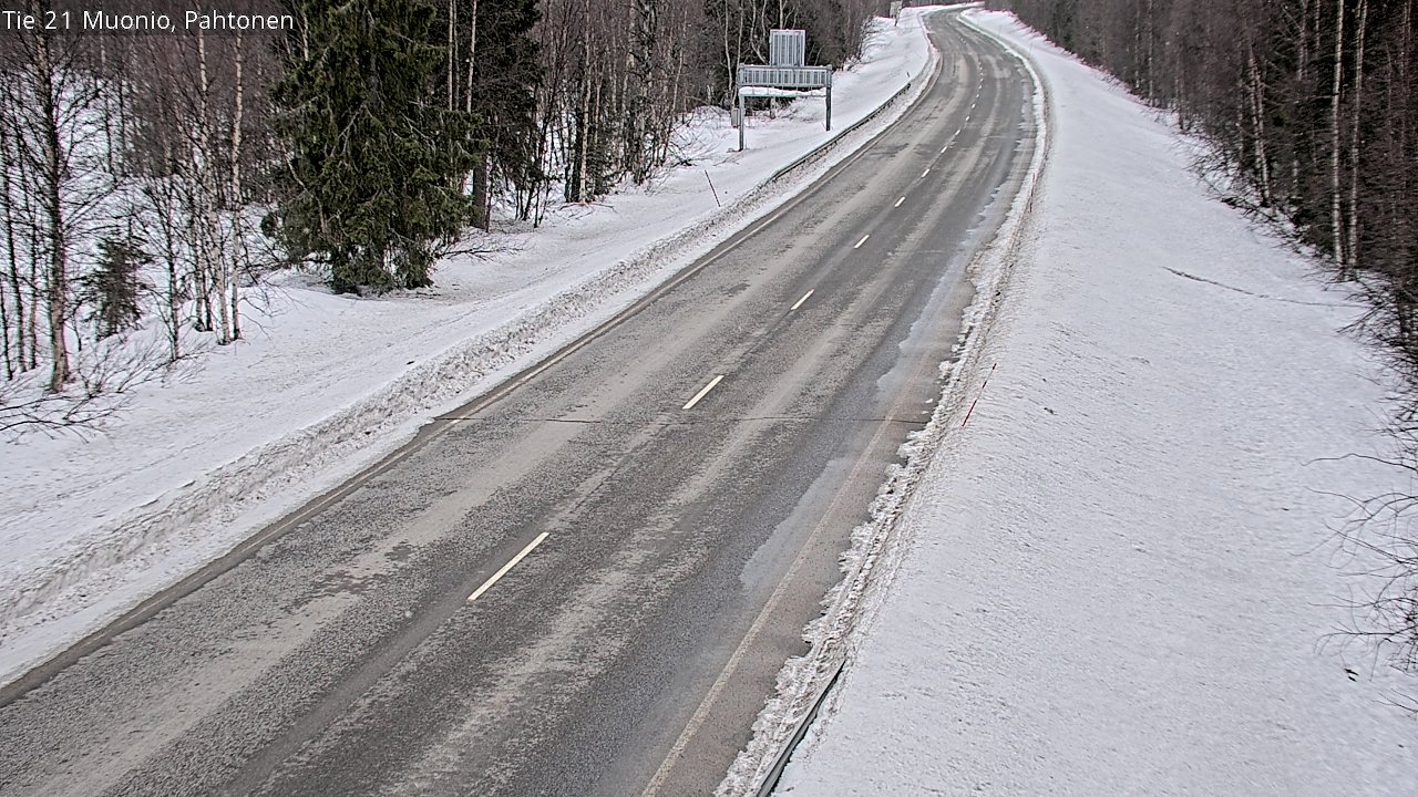 Kelikamerat Kuva Tie 21 Muonio Pahtonen, Muonio, Lappi
