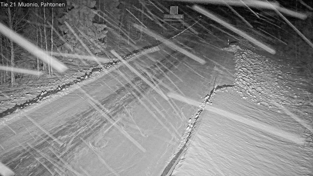 Kelikamerat Kuva Tie 21 Muonio Pahtonen, Muonio, Lappi