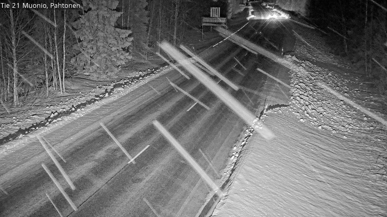 Kelikamerat Kuva Tie 21 Muonio Pahtonen, Muonio, Lappi