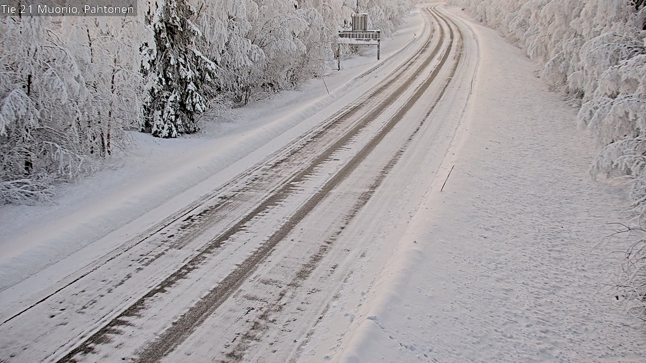 Kelikamerat Kuva Tie 21 Muonio Pahtonen, Muonio, Lappi