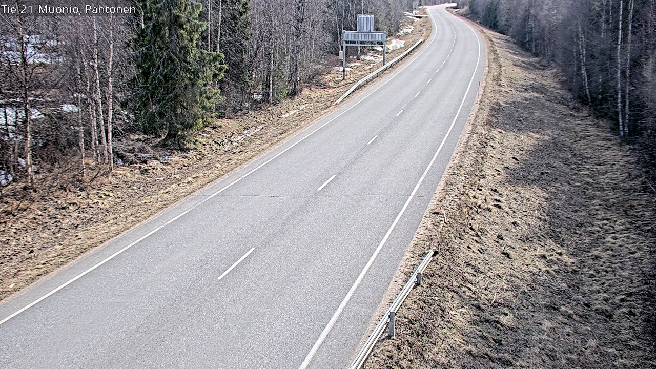 Kelikamerat Kuva Tie 21 Muonio Pahtonen, Muonio, Lappi