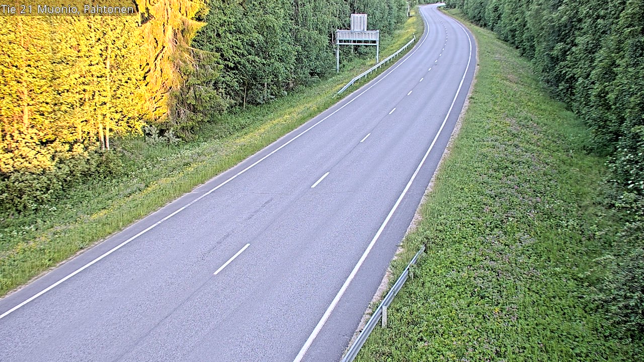 Kelikamerat Kuva Tie 21 Muonio Pahtonen, Muonio, Lappi