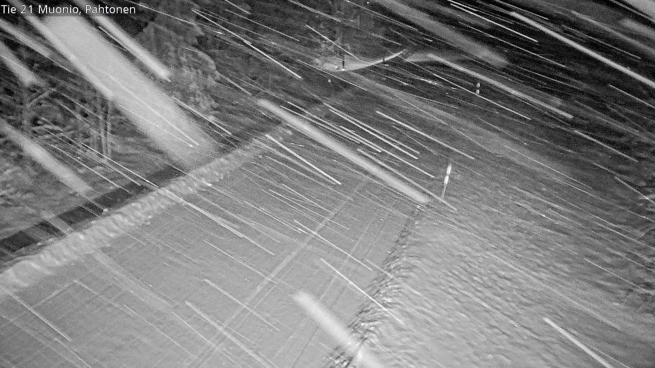 Kelikamerat Kuva Tie 21 Muonio Pahtonen, Muonio, Lappi