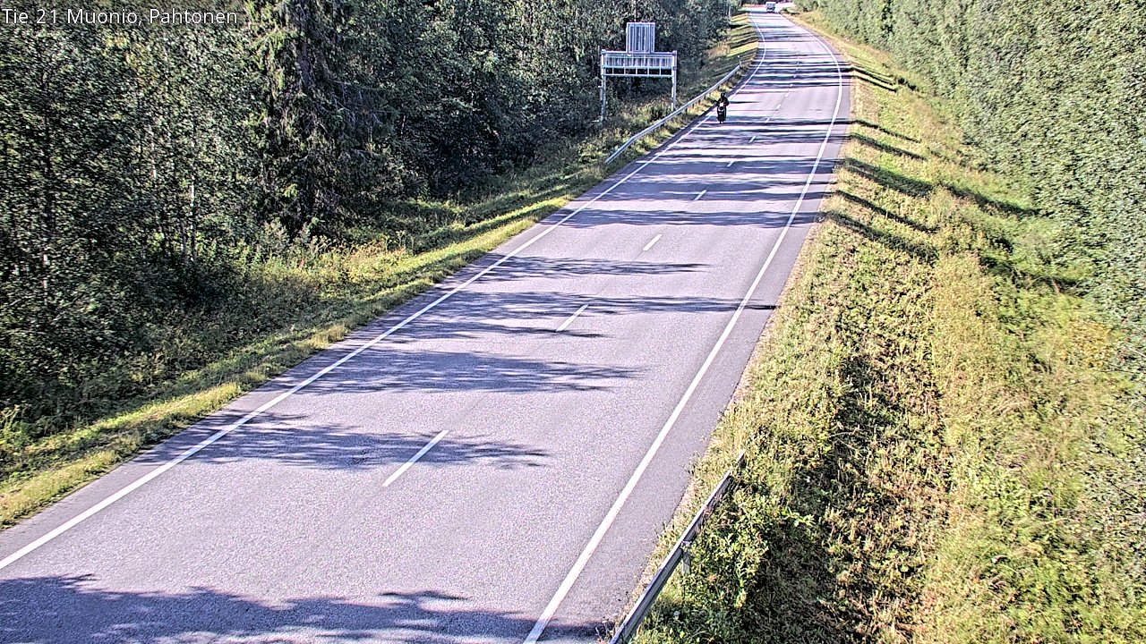 Weather Camera Image Road 21 Muonio Pahtonen, Muonio, Lappi