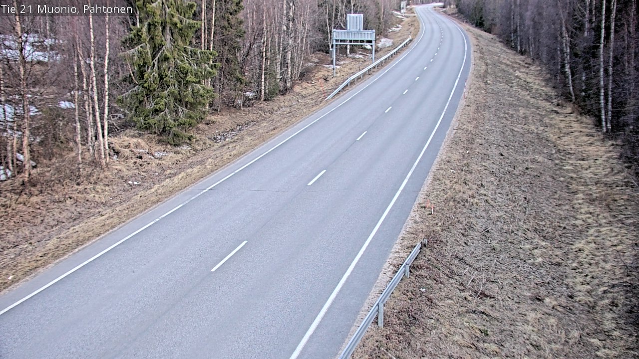 Kelikamerat Kuva Tie 21 Muonio Pahtonen, Muonio, Lappi