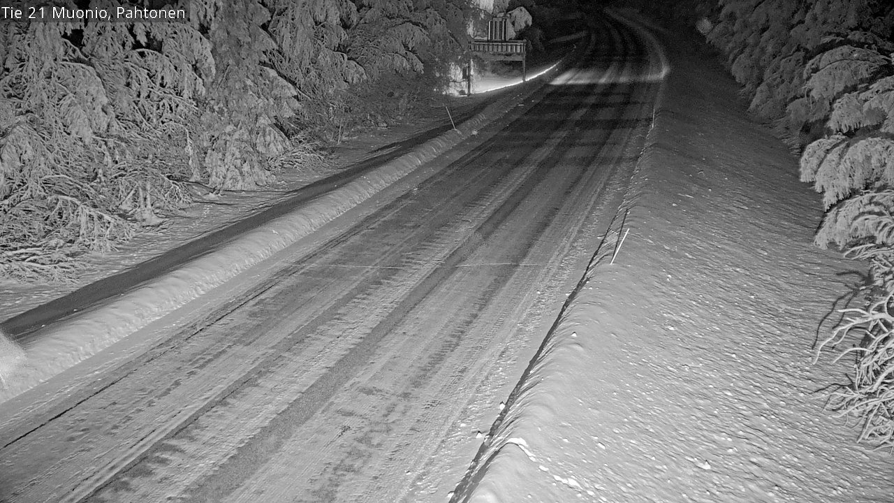 Kelikamerat Kuva Tie 21 Muonio Pahtonen, Muonio, Lappi