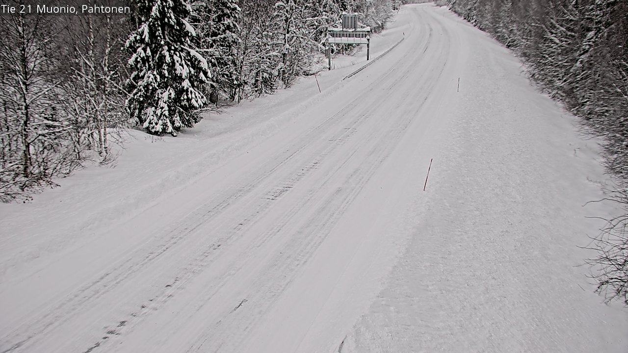 Kelikamerat Kuva Tie 21 Muonio Pahtonen, Muonio, Lappi