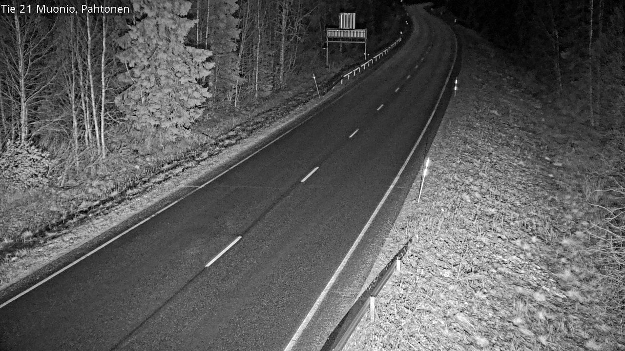 Kelikamerat Kuva Tie 21 Muonio Pahtonen, Muonio, Lappi