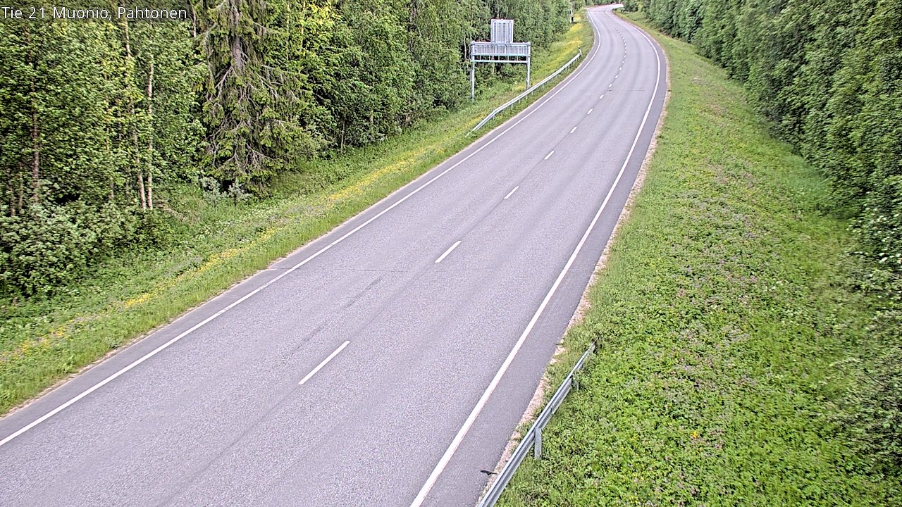 Kelikamerat Kuva Tie 21 Muonio Pahtonen, Muonio, Lappi