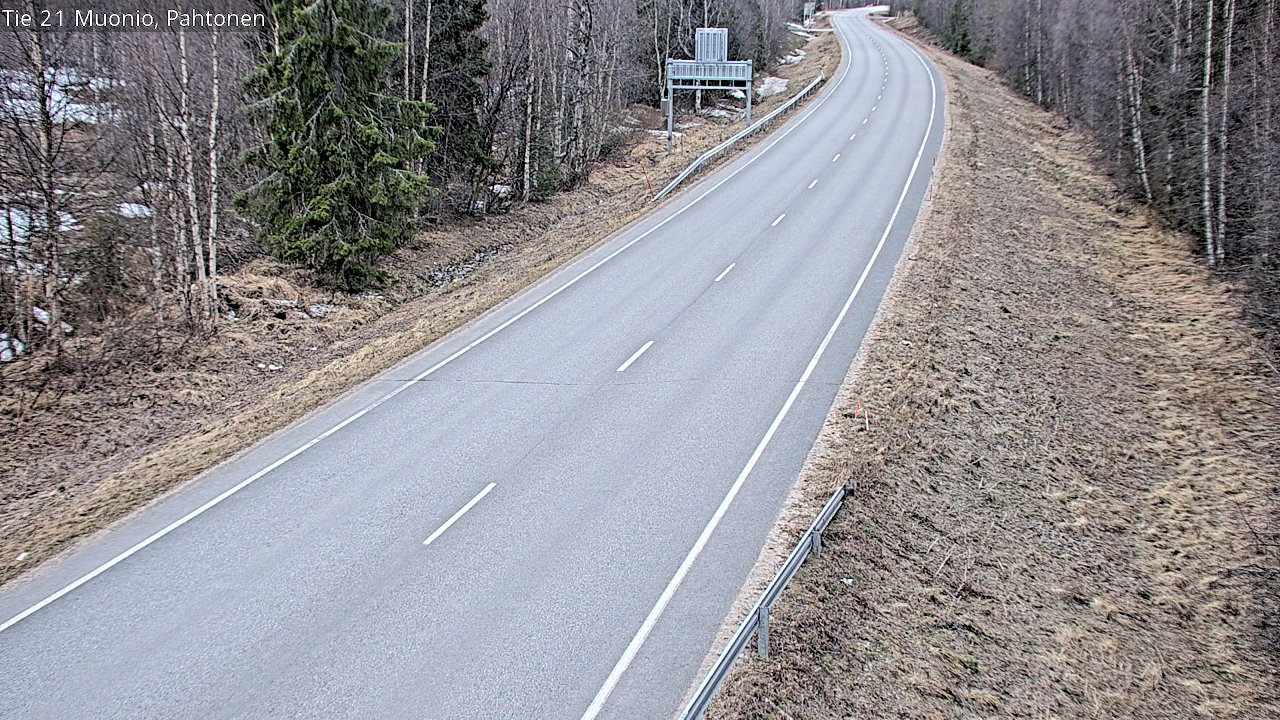 Kelikamerat Kuva Tie 21 Muonio Pahtonen, Muonio, Lappi