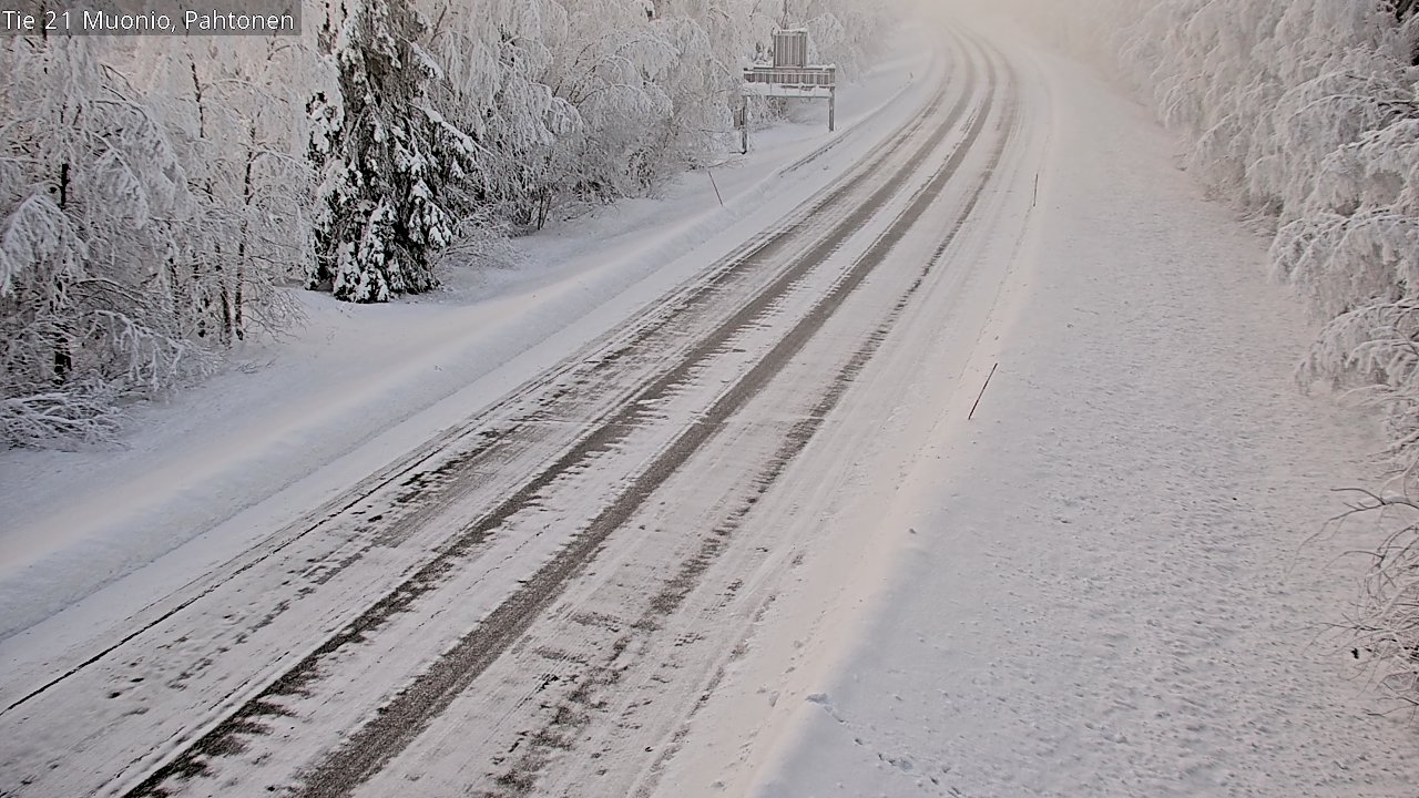 Kelikamerat Kuva Tie 21 Muonio Pahtonen, Muonio, Lappi