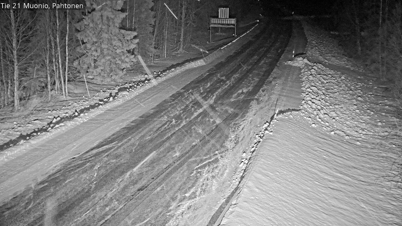 Kelikamerat Kuva Tie 21 Muonio Pahtonen, Muonio, Lappi