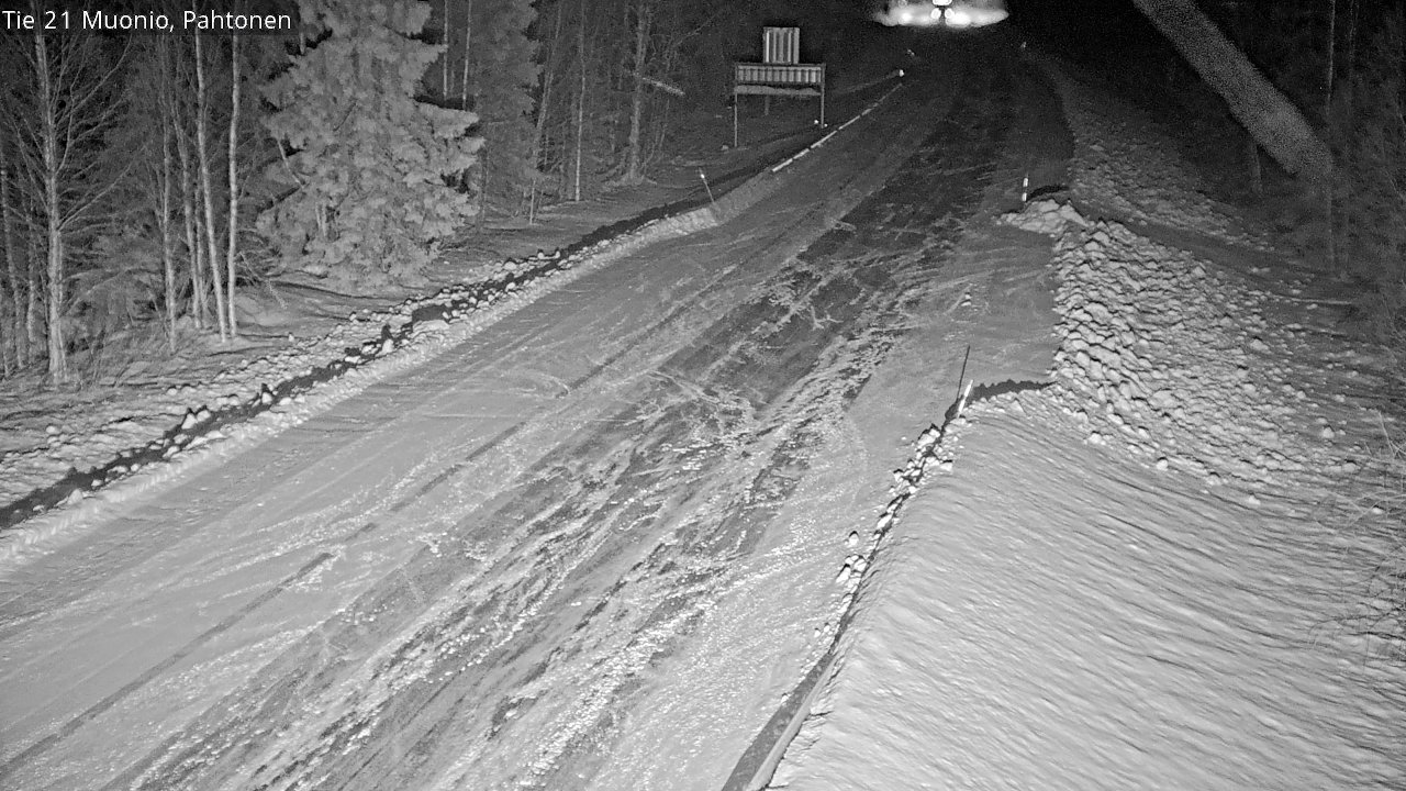 Kelikamerat Kuva Tie 21 Muonio Pahtonen, Muonio, Lappi